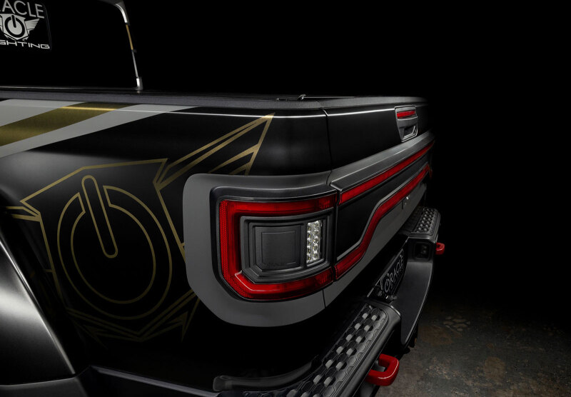 Oracle 20-23 Jeep Gladiator Racetrack Style LED Tail Gate Light - Standard thumbnail 4