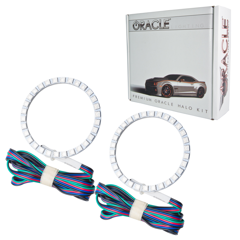 Oracle Nissan Armada 04-07 LED Fog Halo Kit - ColorSHIFT thumbnail 4