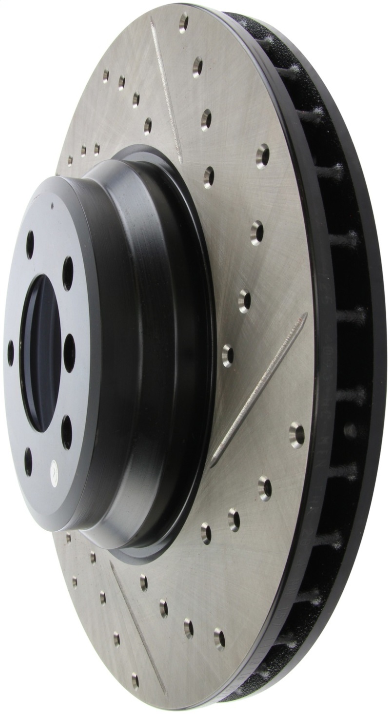 StopTech 07-09 BMW 335 (E90/E92/E93) Slotted & Drilled Left Front Rotor thumbnail 7