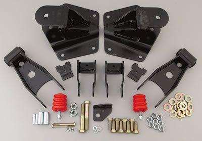 Belltech SHACKLE AND HANGER KIT 95-99 Tahoe/Yukon 4 door 4inch