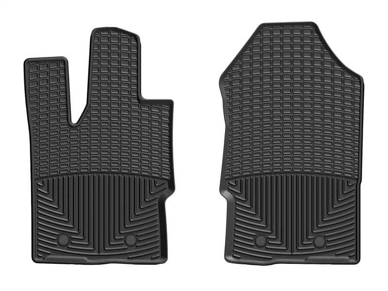 WT Rubber Mats - Front - Blk