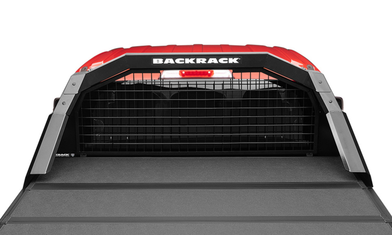 BackRack 2019-2022 Chevrolet Silverado 1500 / GMC Sierra 1500 Cab Safety Screen - Black thumbnail 2