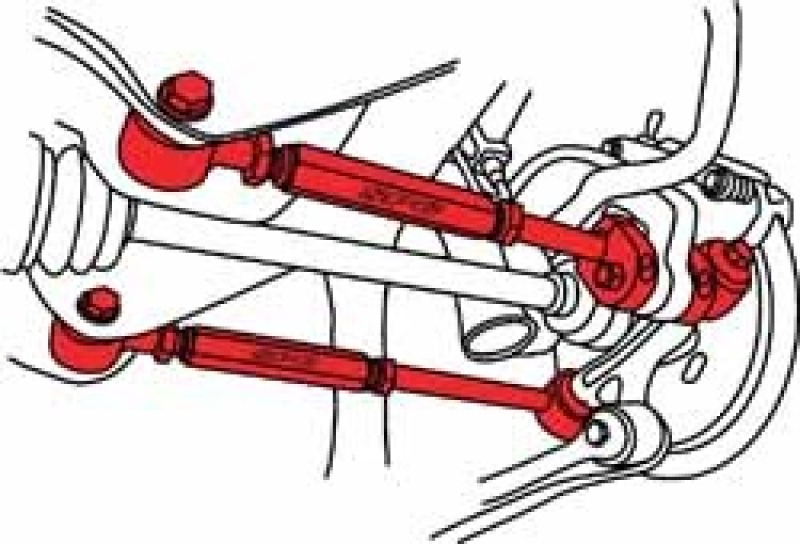 SPC Performance 93-07 Subaru Impreza (All) Rear EZ Arm XR Adjustable Control Arms thumbnail 8