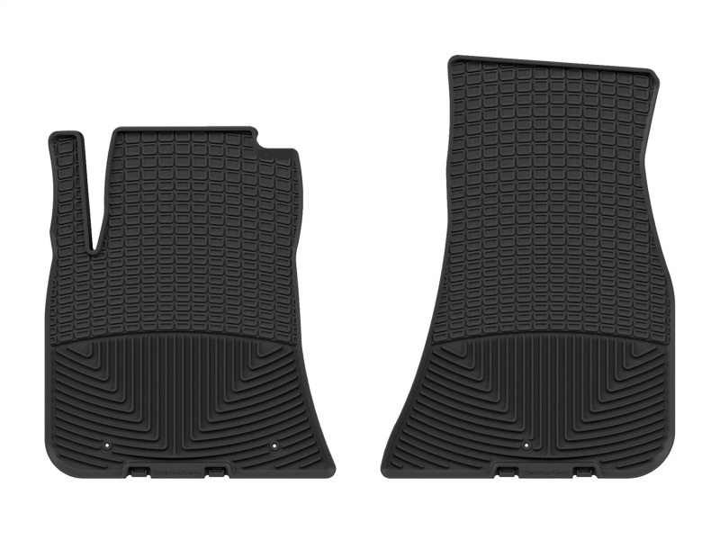 WT Rubber Mats - Front - Blk