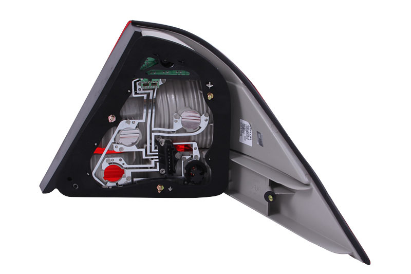 ANZO 2000-2005 Mercedes Benz S Class W220 LED Taillights Red/Smoke thumbnail 9