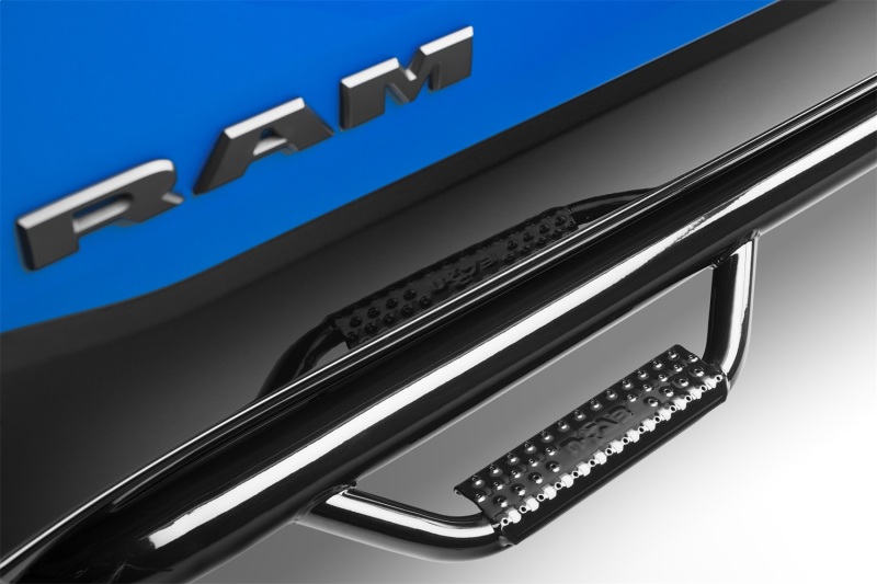 N-Fab Nerf Step 2019 Dodge Ram 1500 Crew Cab 5.7ft Bed - Gloss Black - Cab Length - 3in thumbnail 2