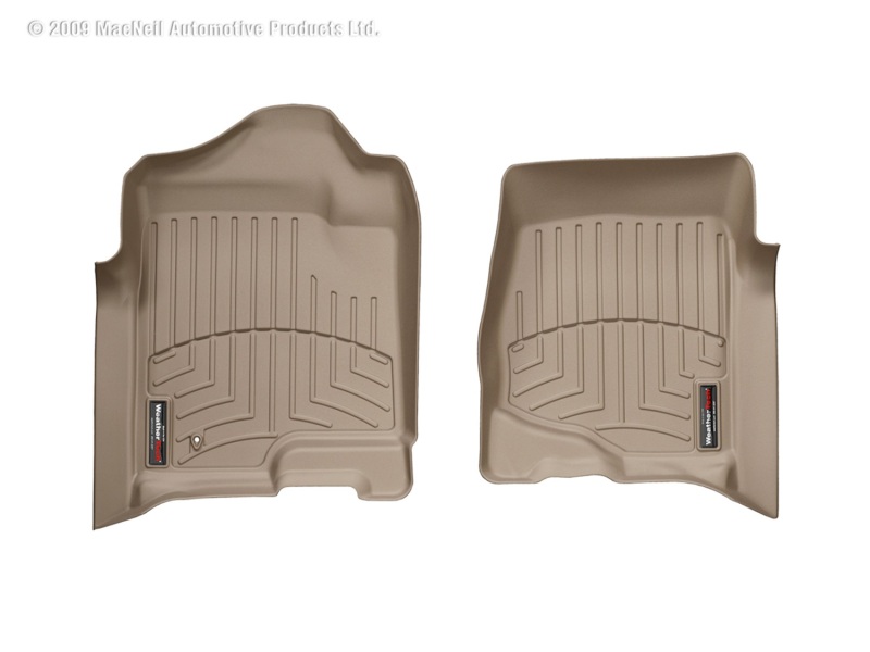 WeatherTech 07+ Chevrolet Avalanche Front FloorLiner - Tan thumbnail 2