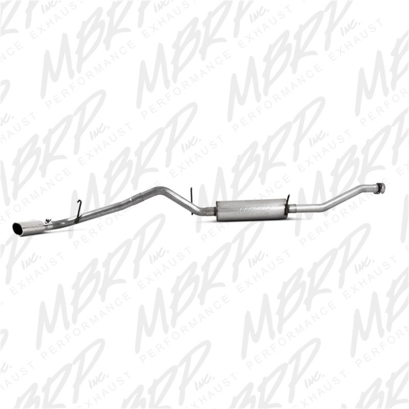 MBRP 04-11 Chevy Colorado / GMC Canyon 2.8L/2.9L/3.5L/3.7L Cat Back Single Side Aluminized Exhaust thumbnail 7