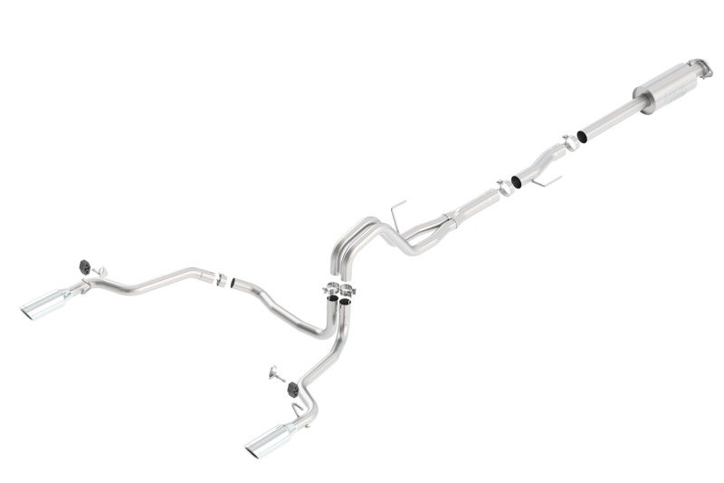 Borla 15-16 Ford F-150 3.5L EcoBoost Ext. Cab Std. Bed Catback Exhaust ATAK Single Split Rear Exit thumbnail 4