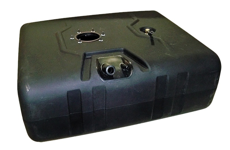Titan Fuel Tanks 99-10 Ford Econoline Cut-Away Cab & Chassis 55 Gallon After-Axle Utility Fuel Tank thumbnail 6