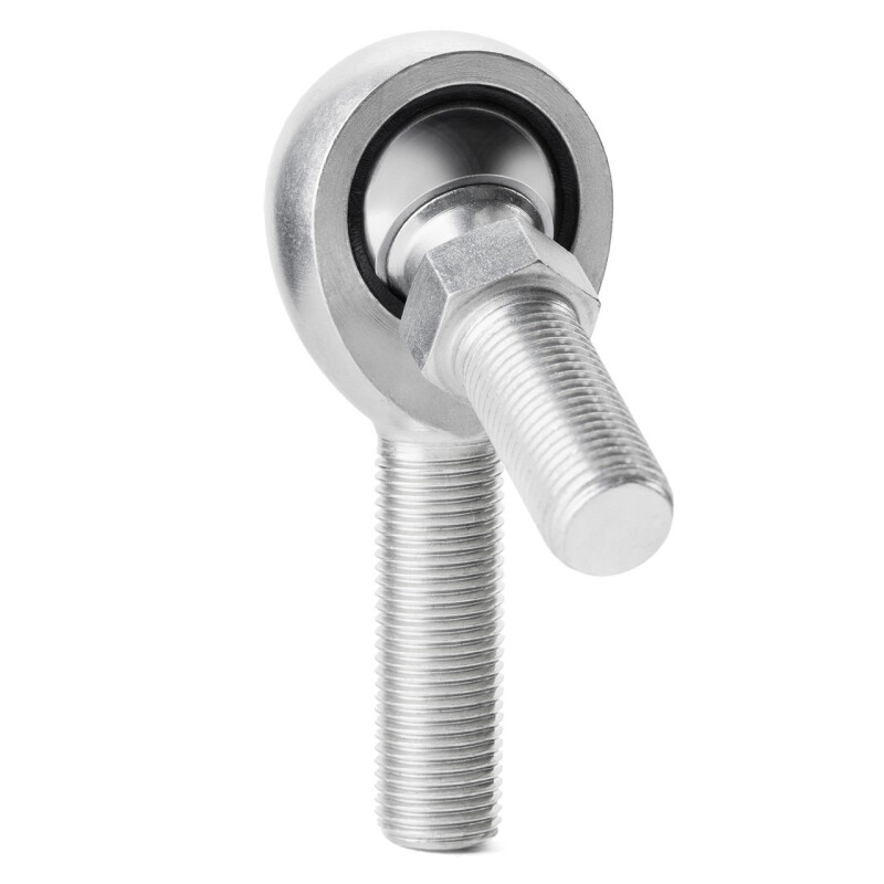 QA1 N Series Injection Molded Rod End - Male/Right Hand - .4375in Bore x 7/16-20 w/Stud - Steel