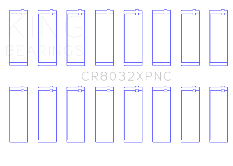 KING Performance Rod Bearings