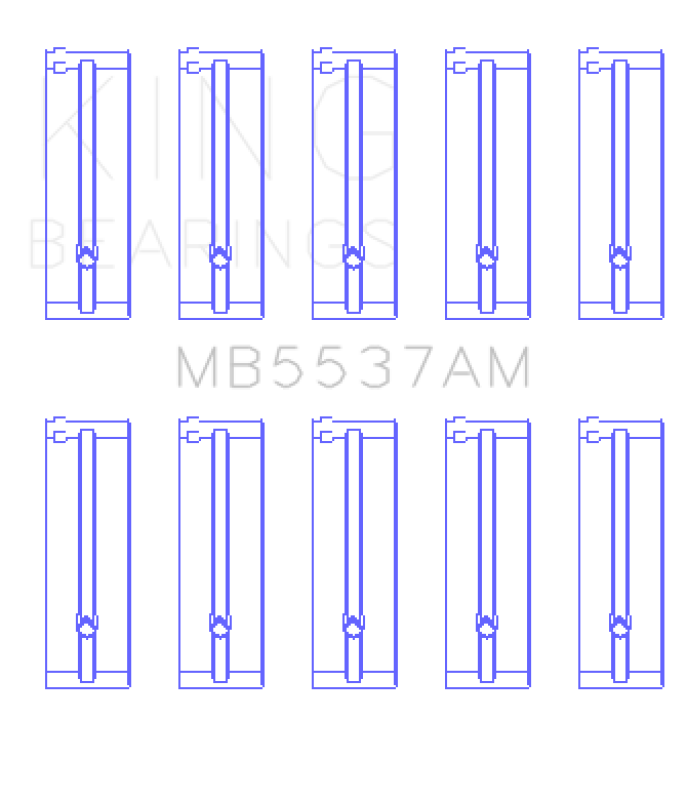 King Engine Bearings KING Main Bearings