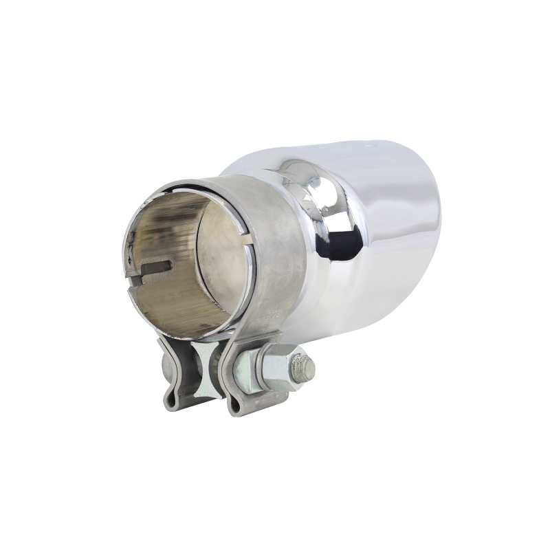 Go Rhino Exhaust Tip - Chrome - ID 2in x L 6in x OD 3in thumbnail 6