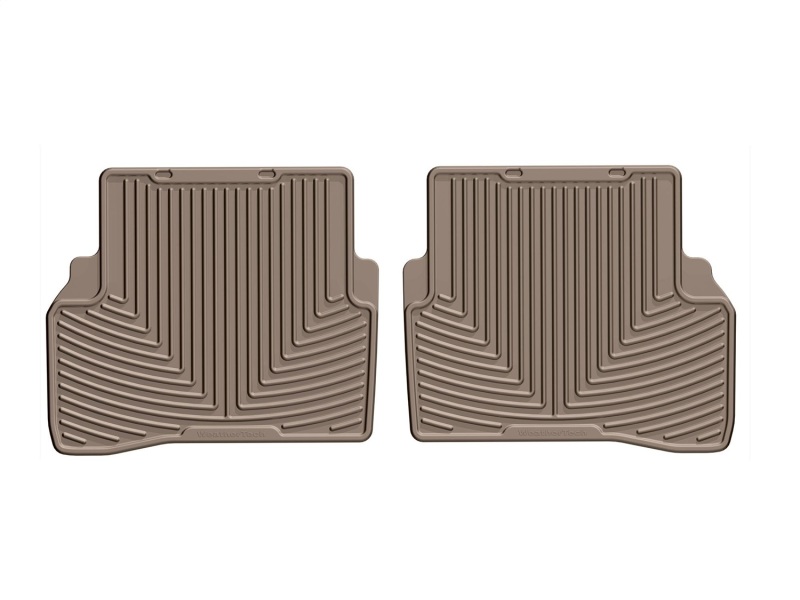 WT Rubber Mats - Rear - Tan