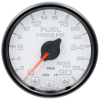 Autometer Spek-Pro Gauge Fuel Press 2 1/16in 30psi Stepper Motor W/Peak & Warn Wht/Blk thumbnail 9