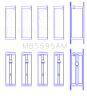 King Engine Bearings Nissan KA-24E Main Bearing Set - Size STD thumbnail 8