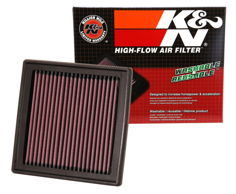 K&N 07-09 350z/370z/G35/G37 Drop In Air Filter thumbnail 6