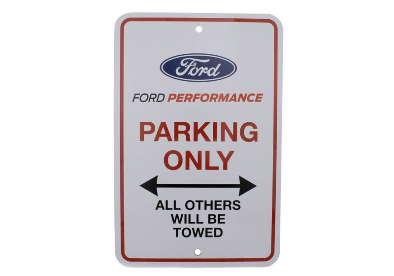 Ford Racing Ford Performance Parking Only Sign thumbnail 8