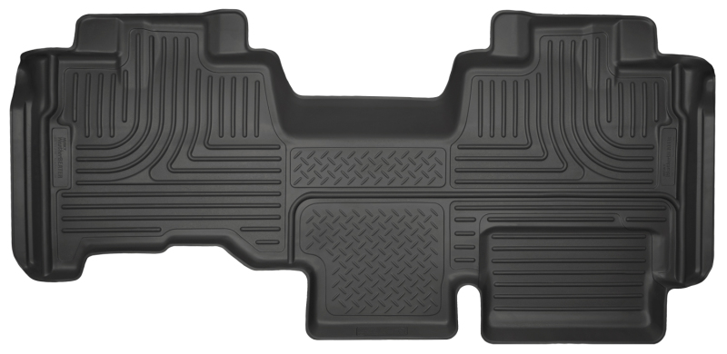 Husky Liners 09-14 Ford F150 Ext Cab WeatherBeater Black 2nd Seat Floor Liners thumbnail 5