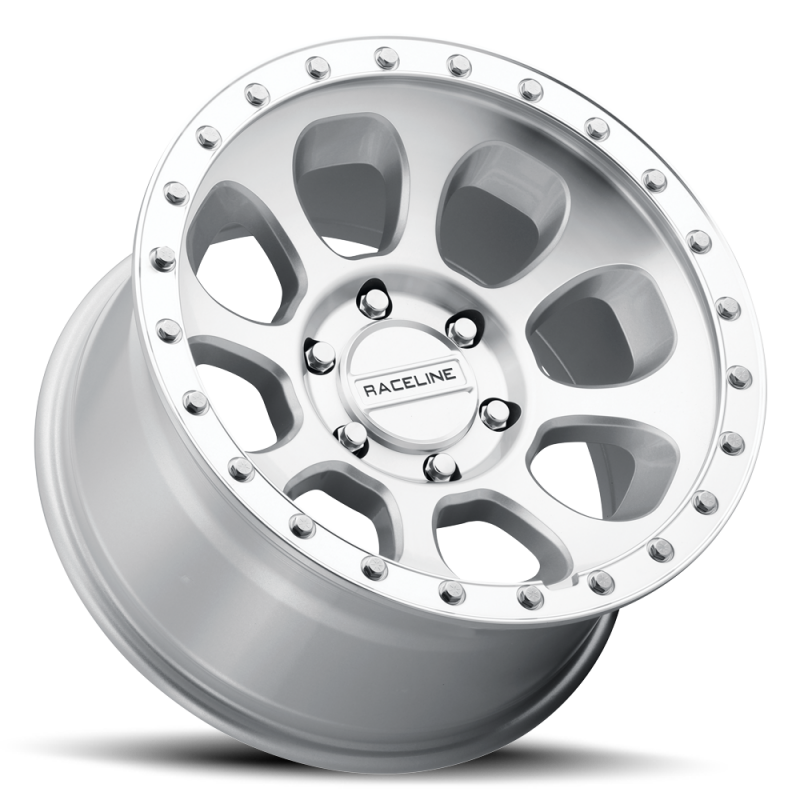 Raceline 961MC Bolt 17x9in / 8x180 BP / -12mm Offset / 130.81mm Bore - Machined Cc thumbnail 3