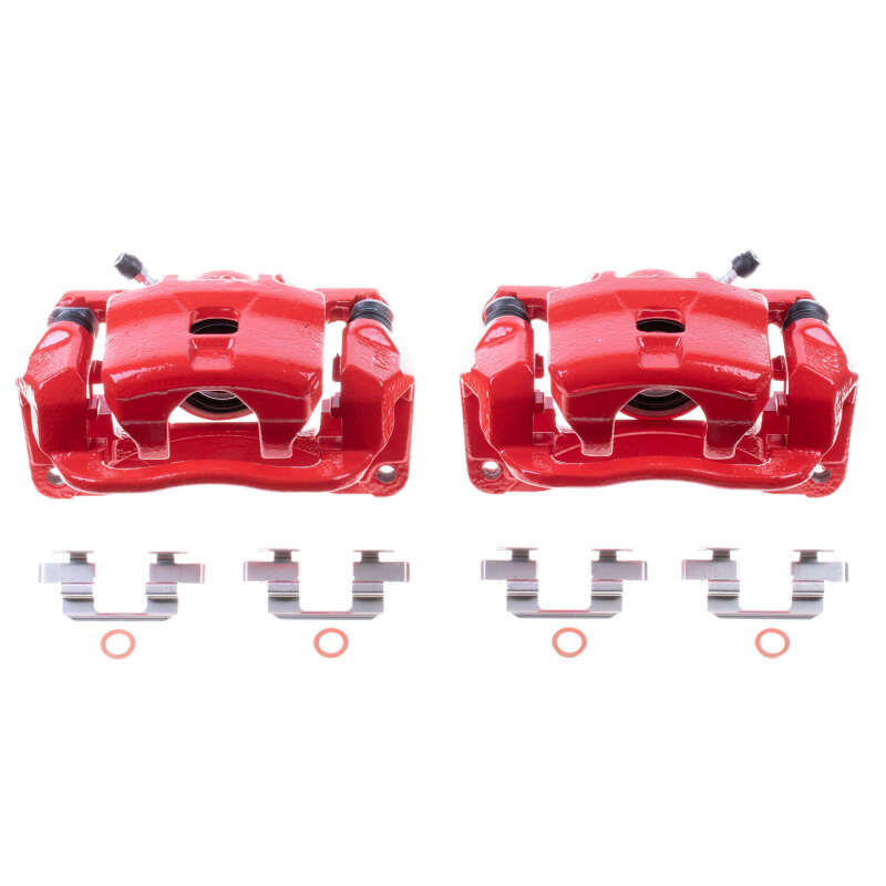 Power Stop 05-09 Subaru Legacy Front and Rear Z26 Street Kit w/Calipers (1x psbK285-26, 1x psbK219-26, 1x psbS3348, 1x psbS3104) thumbnail 5