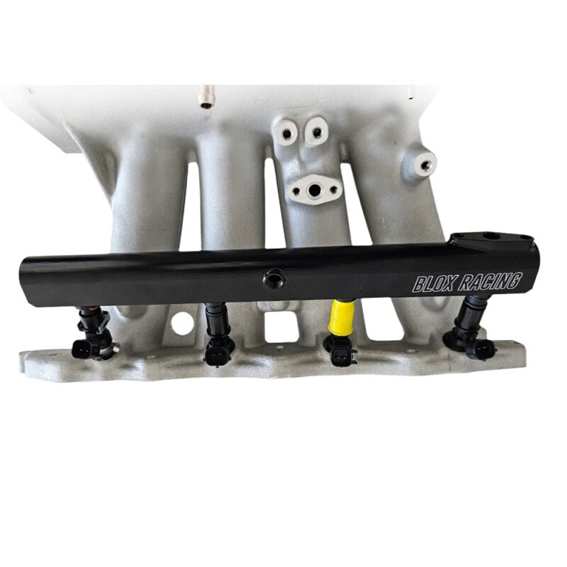 BLOX Racing Honda B-Series Xtreme Aluminum Fuel Rail - Black thumbnail 3