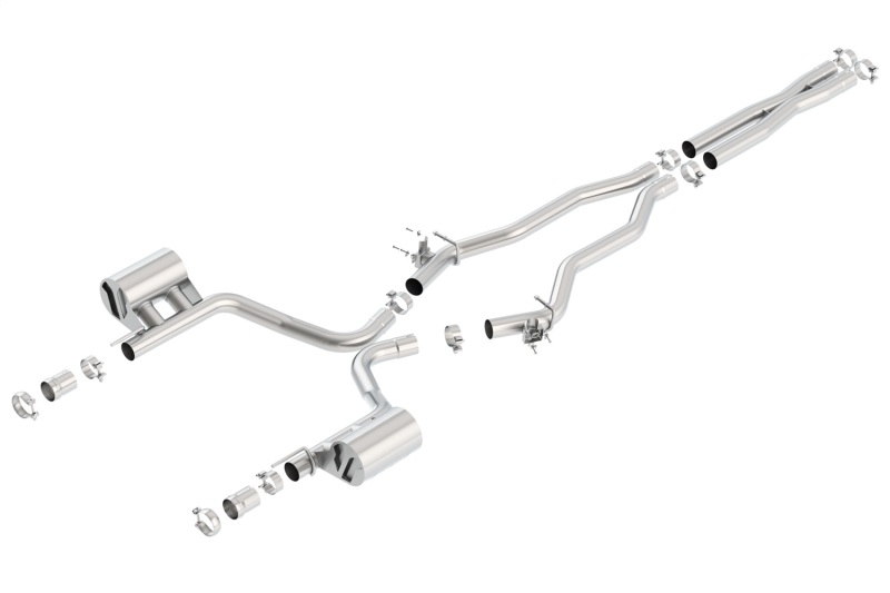 Borla 2015-2022 Charger SRT 392 / Scat Pack 6.4L Atak Catback Exhaust Single Split Rear Exit thumbnail 4