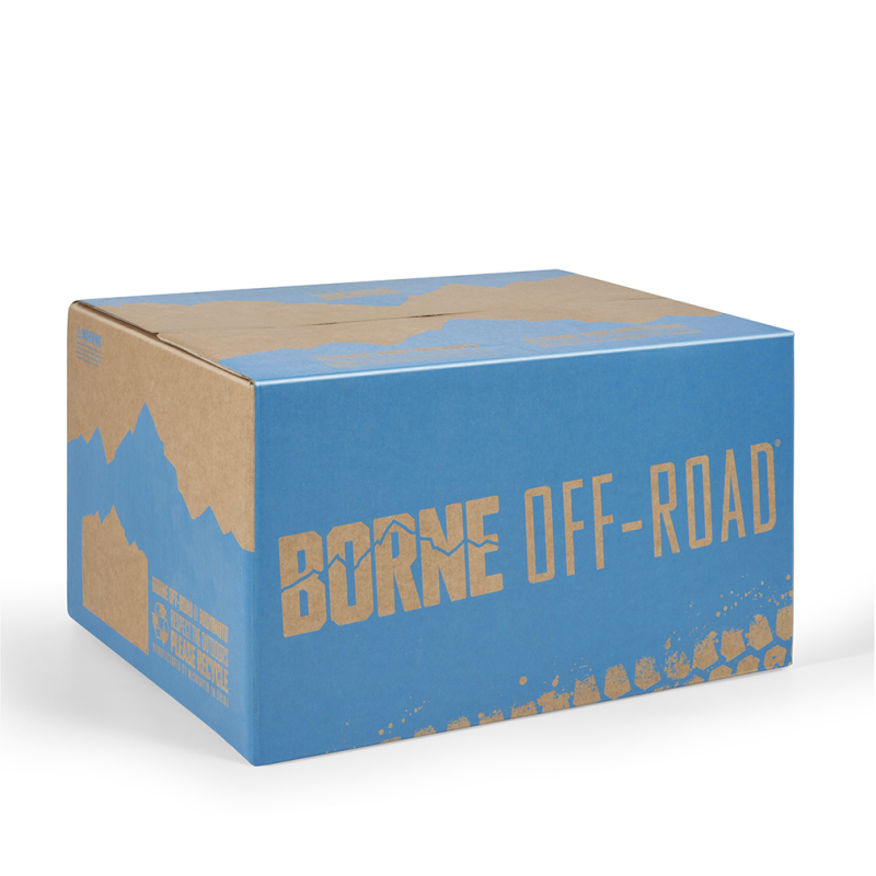 Borne Off-Road Vehicle Ratchet Tie-Down Kit (4 pack) Blue thumbnail 7