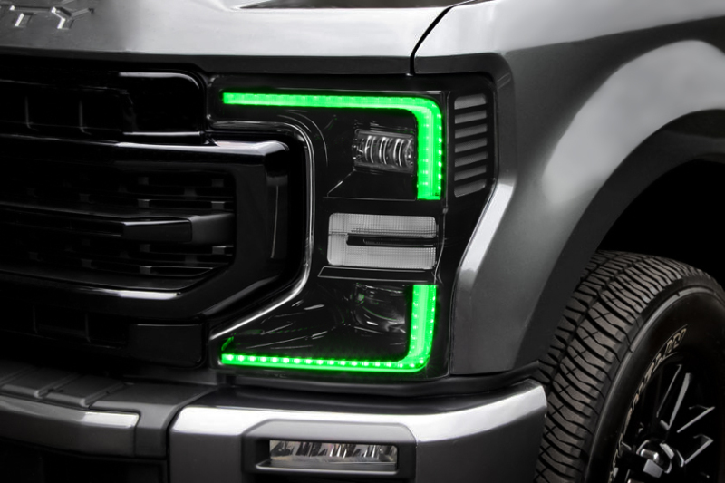 Oracle 2022 Ford F250/350 Super Duty Dynamic ColorSHIFT Headlight DRL Kit w/Switchback thumbnail 4