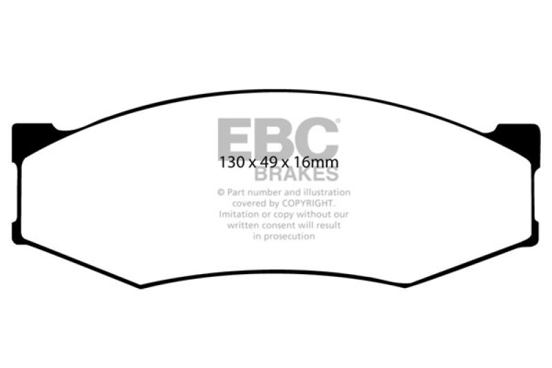 EBC Yellowstuff Brake Pad Sets