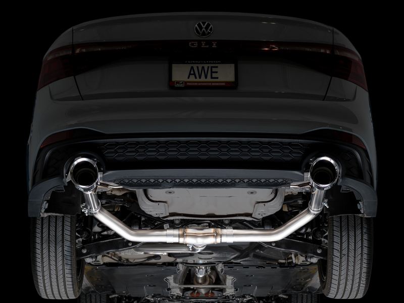 AWE Tuning 22-25 Volkswagen Jetta GLI Track Edition Exhaust - Chrome Silver Tips thumbnail 8