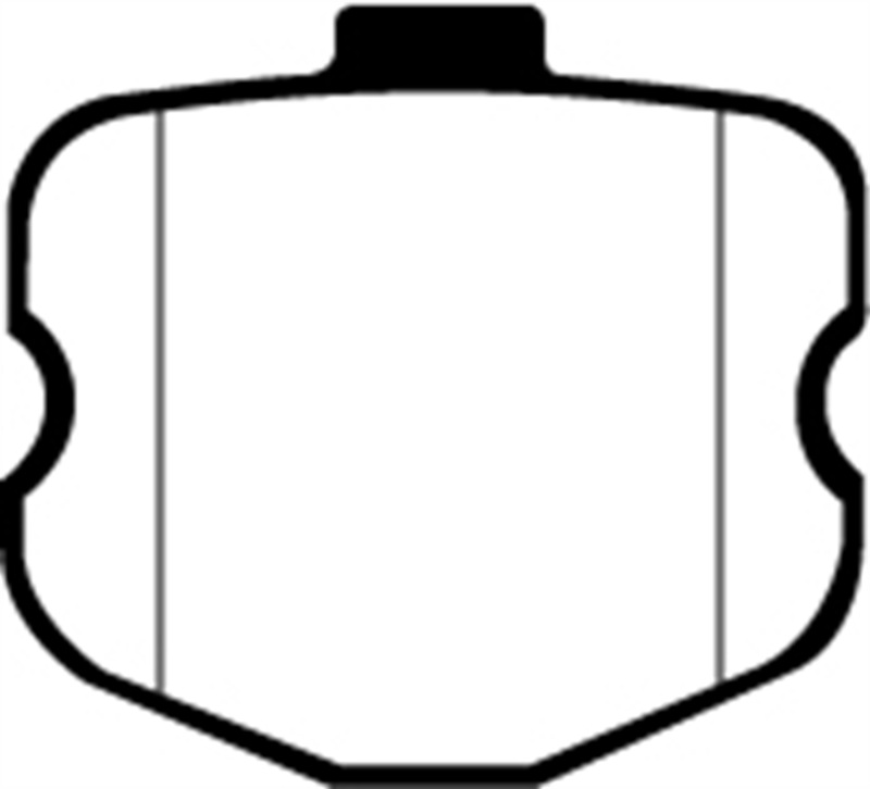 EBC 06-08 Chevrolet Corvette (C6) 7.0 (Z06) Yellowstuff Front Brake Pads thumbnail 4