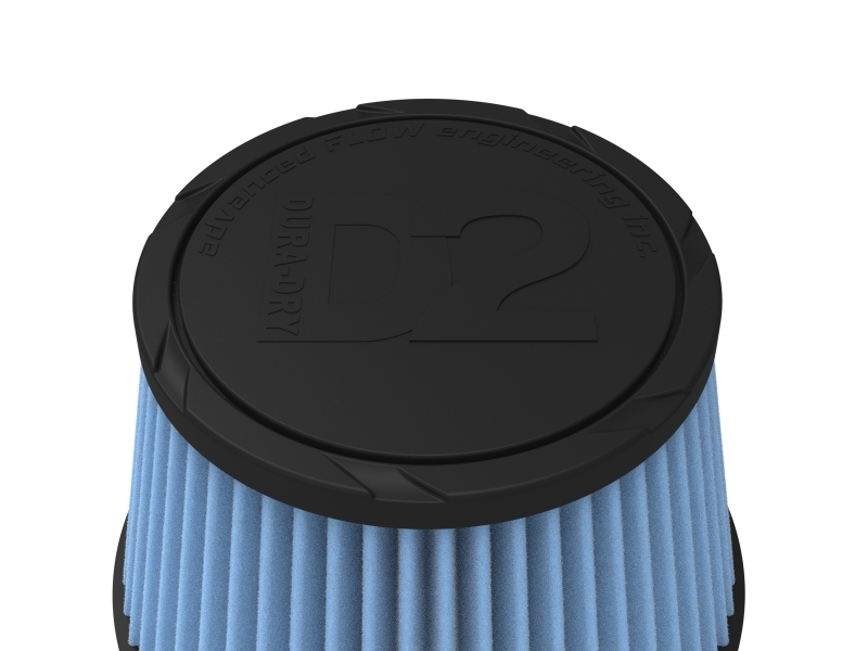 aFe POWER Universal Clamp-On Air Filter w/ D2 Dura-Dry Media - 6in F x 7.5in B x 5.5in T x 5in H thumbnail 3