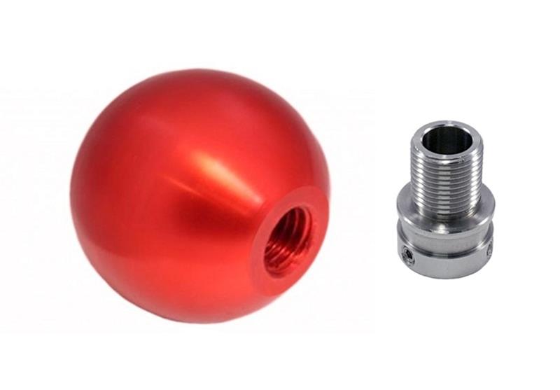 Torque Solution Billet Shift Knob (Red) Volkswagen/Audi Manual Transmission