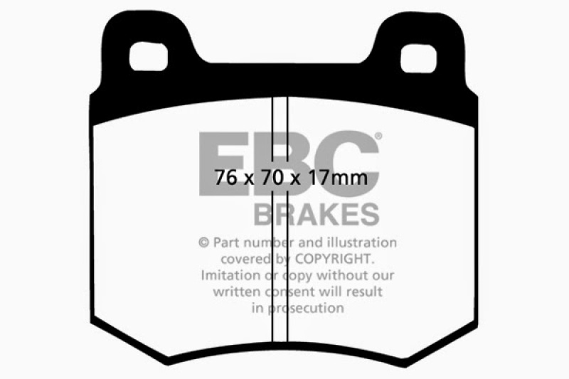 EBC S1 Brake Pad and Rotor Kit (1x ebcUD2179, 1x ebcRK7836) thumbnail 2