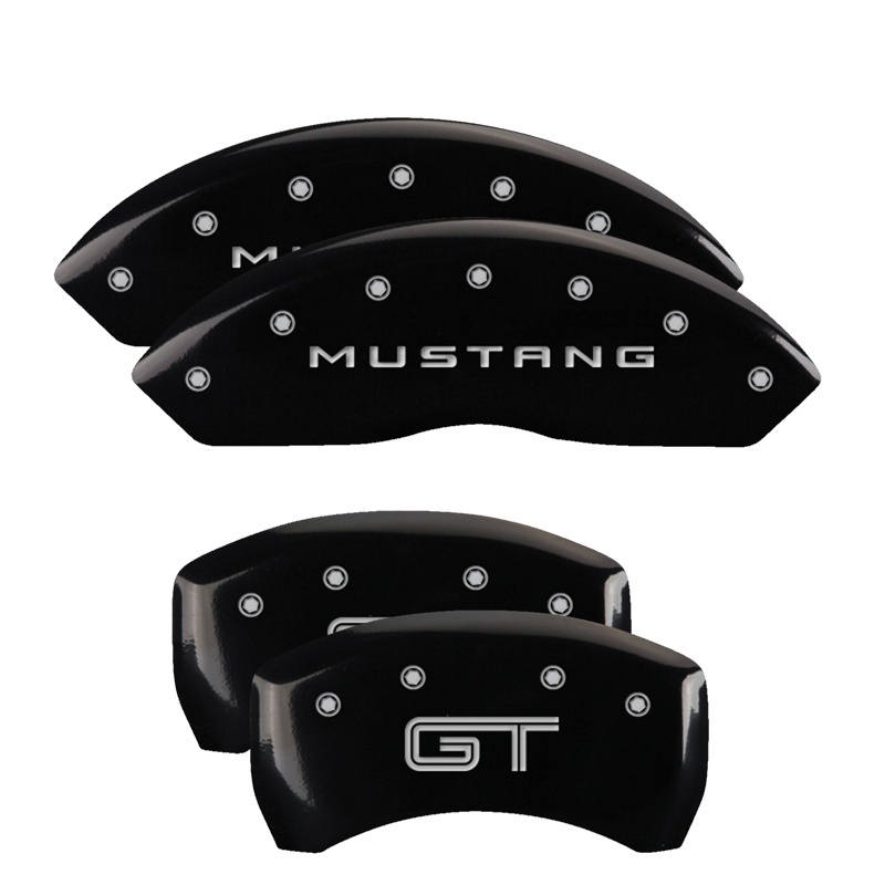 MGP 4 Caliper Covers Engraved Front & Rear Tiffany Snake Yellow finish black ch thumbnail 7