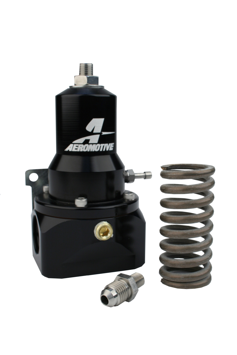 Aeromotive Regulator - 30-120 PSI - .500 Valve - 2x AN-10 Inlets / AN-10 Bypass thumbnail 7