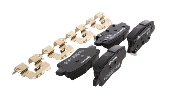 Brembo OE 21-22 Hyundai Accent/19-24 Nexo/2016 Sonata/2019 Sonata PRIME Low-Met Brake Pad - Rear thumbnail 6