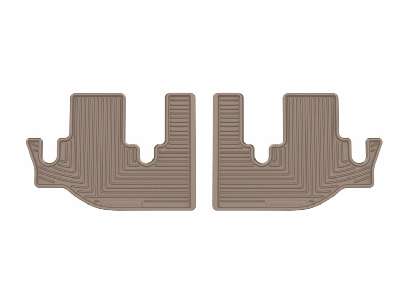 WT Rubber Mats - Rear - Tan