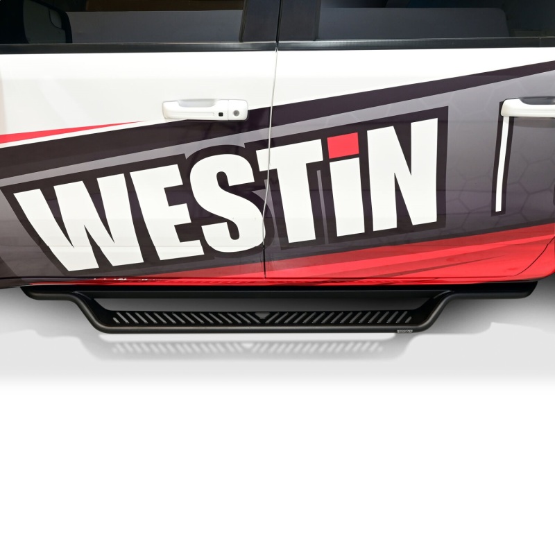 Westin 19-25 RAM 1500 CC (Excl. 1500 Classic) Outlaw Drop Running Boards - Tex. Blk thumbnail 8