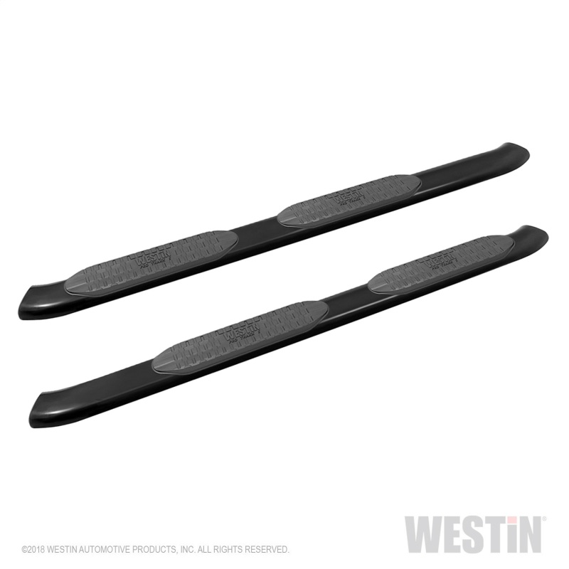 Westin 18-26 Jeep Wrangler JL Unlimited 4DR PRO TRAXX 5 Oval Nerf Step Bars - Textured Black thumbnail 2