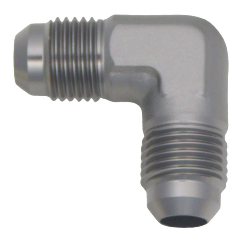 DeatschWerks 6AN Male Flare To 6AN Male Flare 90-Degree Coupler Fitting thumbnail 2