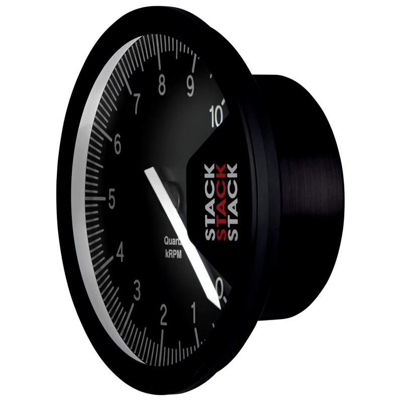 Autometer Stack Professional Action Replay 125mm 0-10K RPM Tachometer - Black thumbnail 3