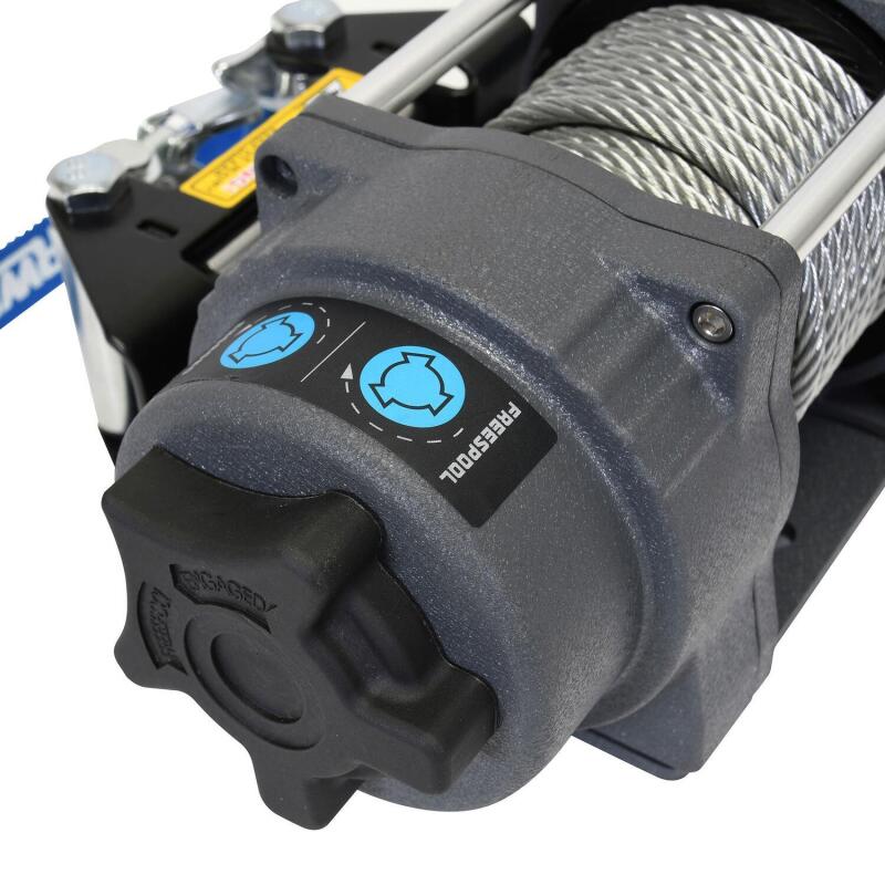 Superwinch 2500 LBS 12V DC 3/16in x 40ft Steel Rope Terra 2500 Winch - Gray Wrinkle thumbnail 5