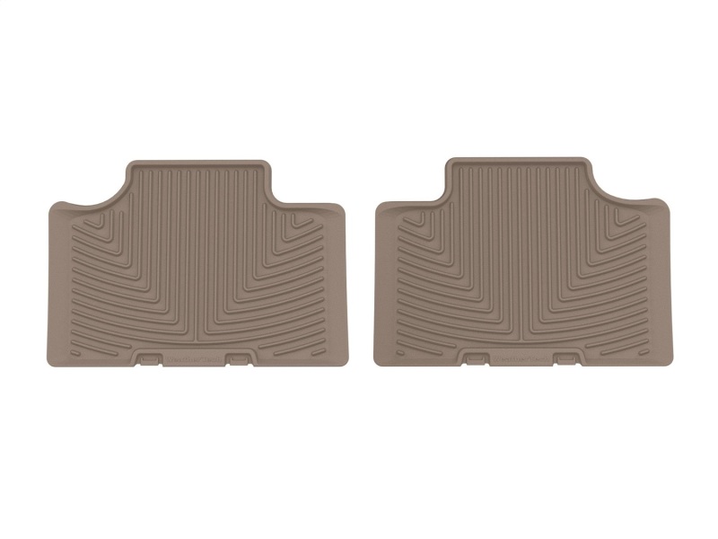 WT Rubber Mats - Rear - Tan
