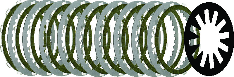 Twin Power 98-17 Big Twin Exc CVO S.E. and M8 Clutch Kit Extra Plate W/ Heavy Spring