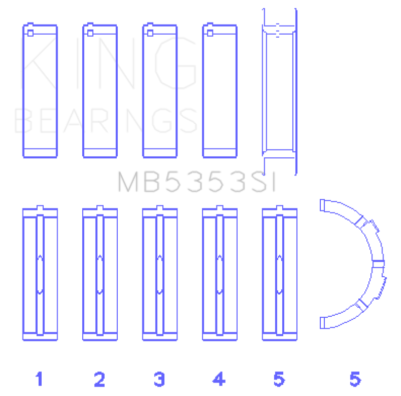 KING Main Bearings