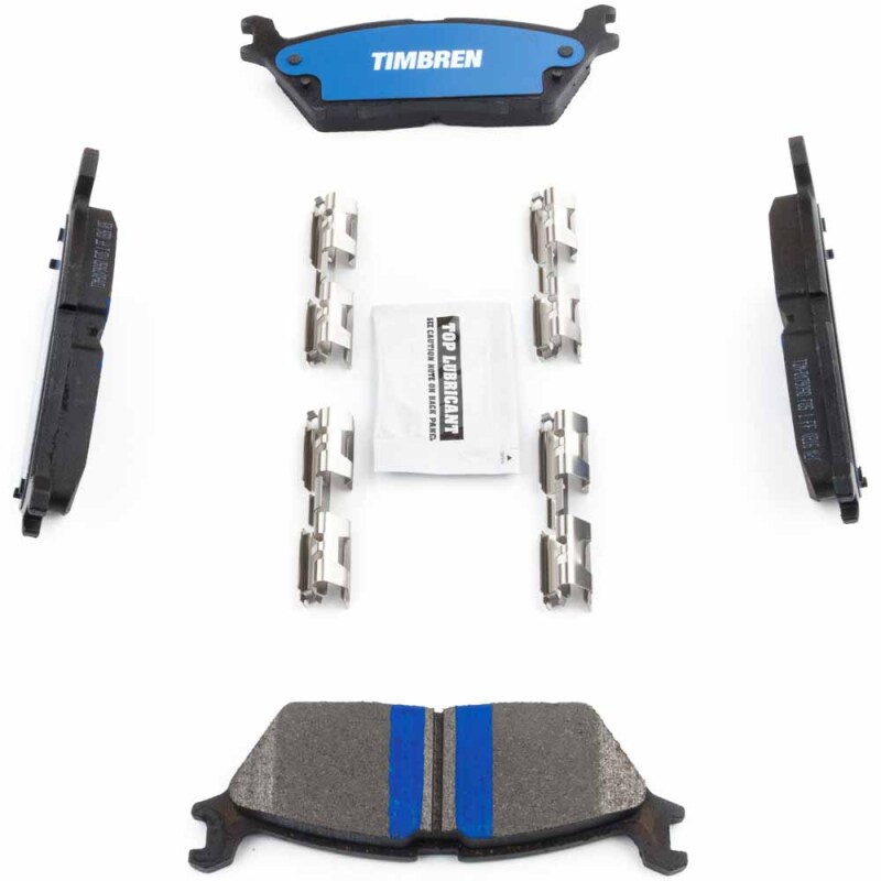 Timbren 15-20 Ford F-150/Lobo BES Severe Duty Semi-Metallic Brake Pads - Rear thumbnail 3