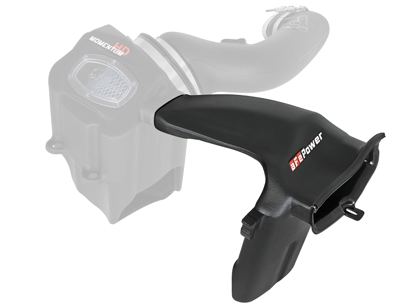 aFe Momentum HD Dynamic Air Scoop 2017 Ford Diesel Trucks V8-6.7L (td) thumbnail 7